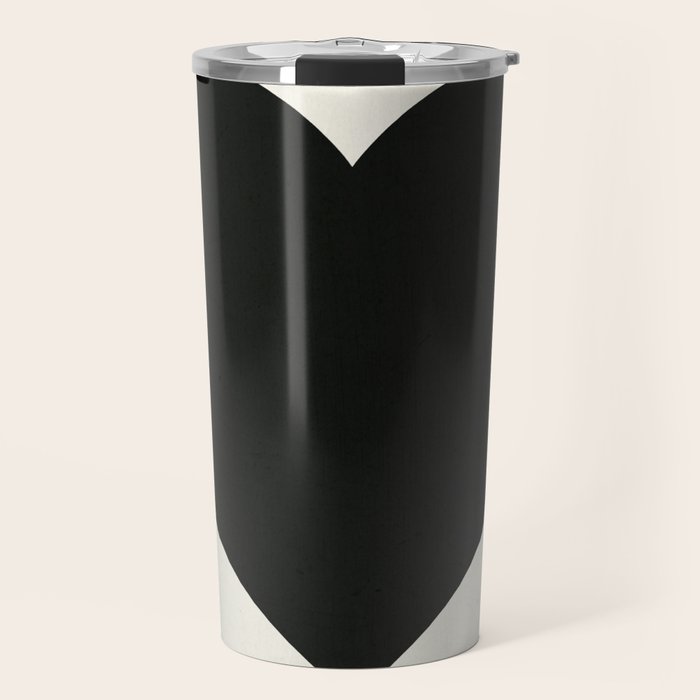 Black Heart Travel Mug Gallery Image 1