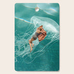Wherever the current takes me (the jellyfish) Cutting Board Gallery Image 1