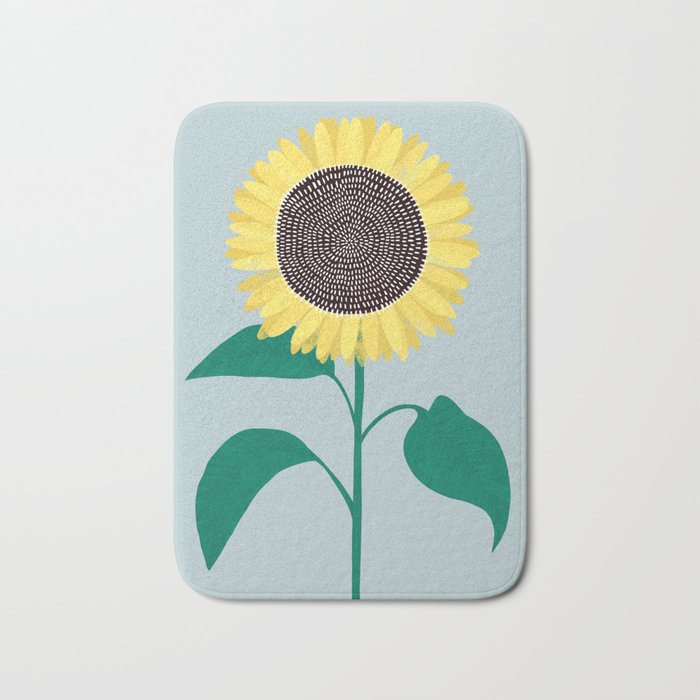 Sunflower Bath Mat Gallery Image 1