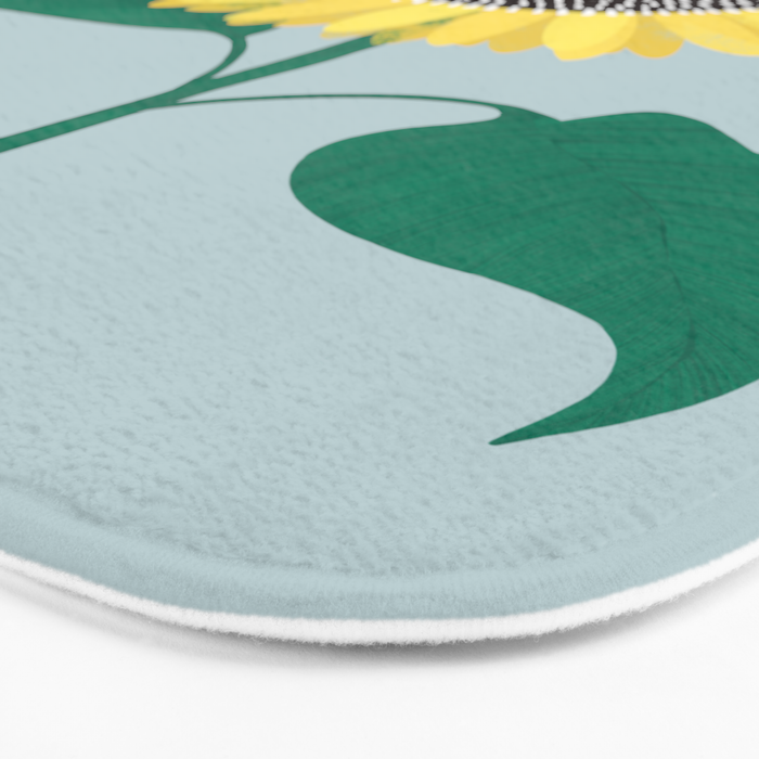 Sunflower Bath Mat Gallery Image 3