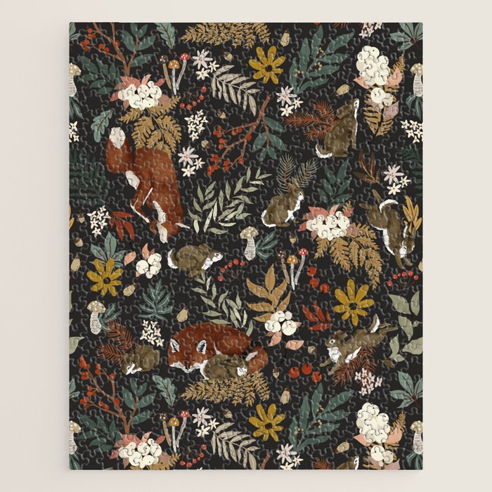 Animals winter wild nature 63B Jigsaw Puzzle Gallery Image 1