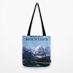 Visit Rocky mountains Tote Bag Gallery Image 2