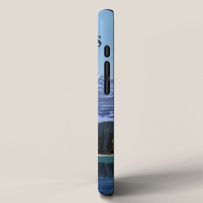 Visit Rocky mountains iPhone Case Gallery Image 2