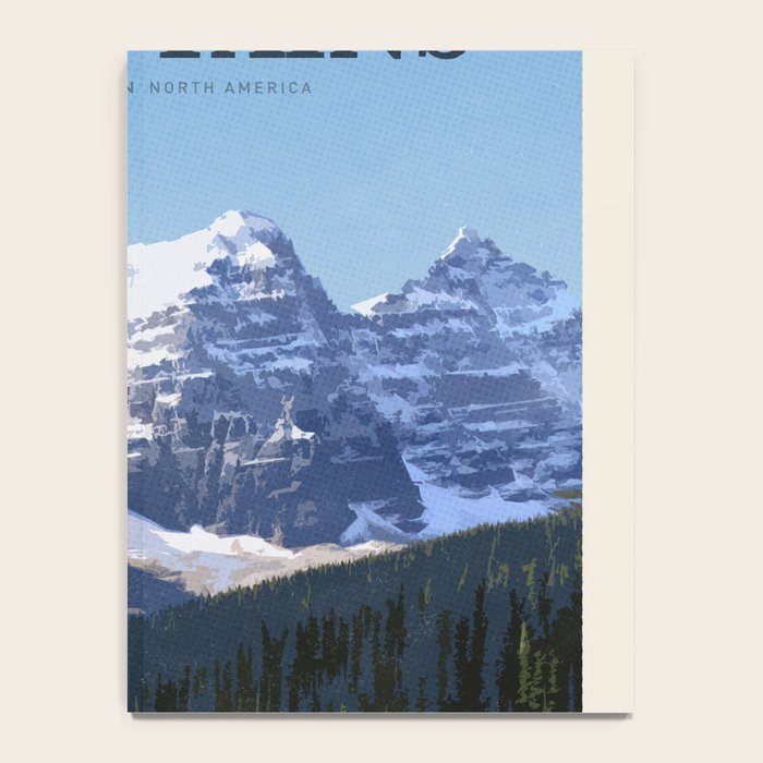 Visit Rocky mountains Notebook Gallery Image 4