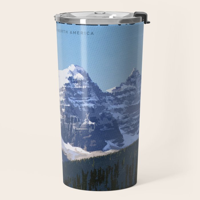 Visit Rocky mountains Travel Mug Gallery Image 2