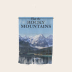 Visit Rocky mountains Wall Hanging Gallery Image 1