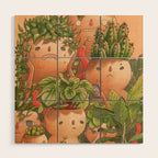 Plant-minded Wood Wall Art Gallery Image 1
