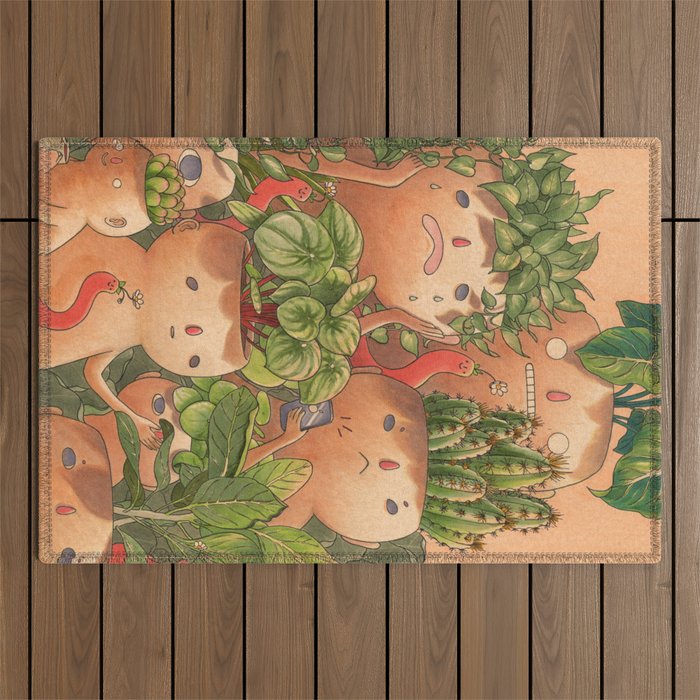 Plant-minded Outdoor Rug Gallery Image 1