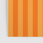 Orange Stripes Vertical Stripe Pattern Poster Gallery Image 3