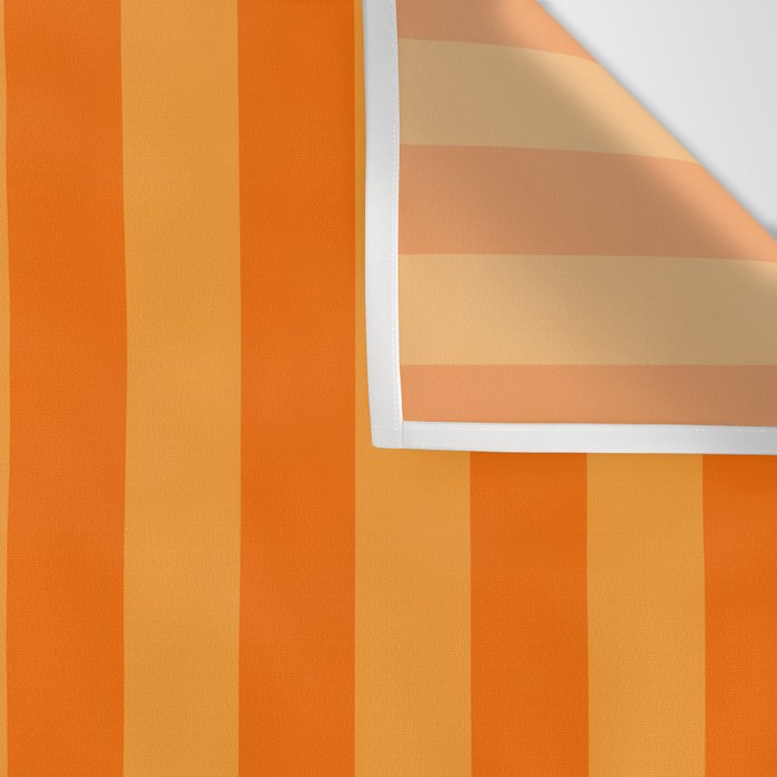 Orange Stripes Vertical Stripe Pattern Wall Tapestry Gallery Image 3