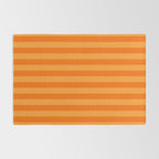 Orange Stripes Vertical Stripe Pattern Rug Gallery Image 2