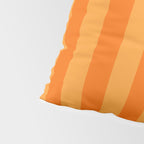 Orange Stripes Vertical Stripe Pattern Pillow Sham Gallery Image 4