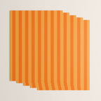 Orange Stripes Vertical Stripe Pattern Wrapping Paper Gallery Image 3