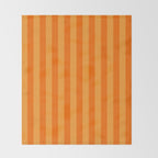 Orange Stripes Vertical Stripe Pattern Throw Blanket Gallery Image 2