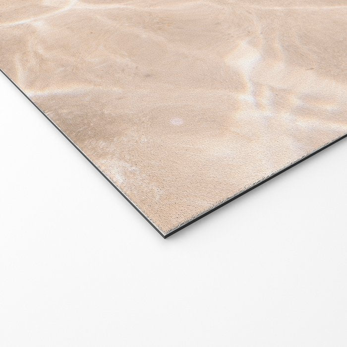 Coral Clear water | beach fine art photography | sea wave and sand Welcome Mat Gallery Image 2