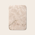 Coral Clear water | beach fine art photography | sea wave and sand Bath Mat Gallery Image 1