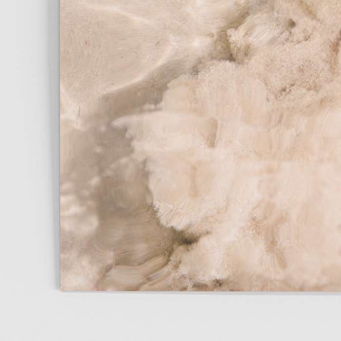 Coral Clear water | beach fine art photography | sea wave and sand Poster Gallery Image 3