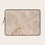 Coral Clear water | beach fine art photography | sea wave and sand Laptop Sleeve Gallery Image 1