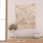 Coral Clear water | beach fine art photography | sea wave and sand Wall Tapestry Gallery Image 2