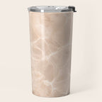 Coral Clear water | beach fine art photography | sea wave and sand Travel Mug Gallery Image 2