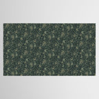 Mysterious Garden - moss green Tablecloth Gallery Image 2