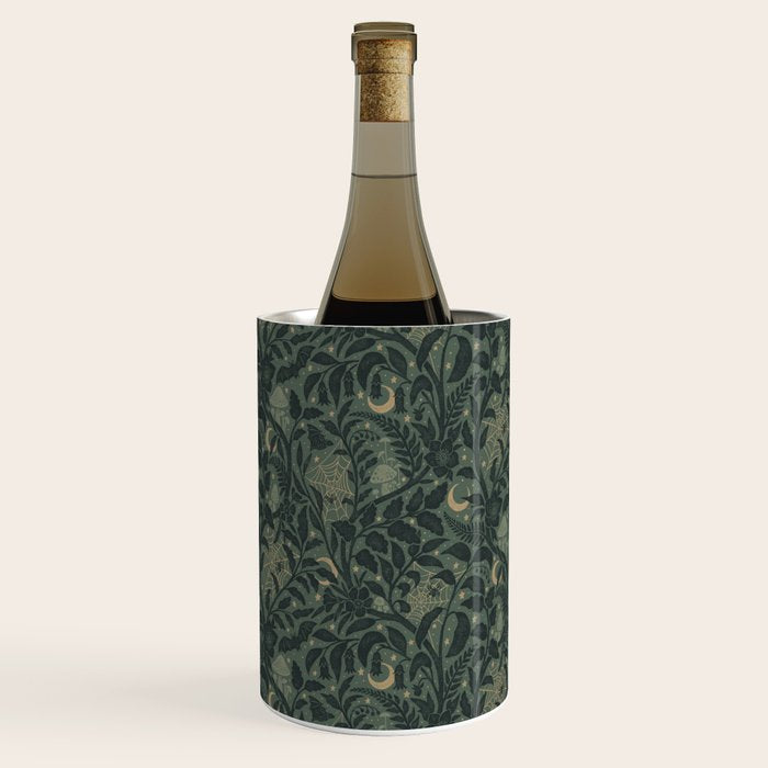 Mysterious Garden - moss green Wine Chiller Gallery Image 2