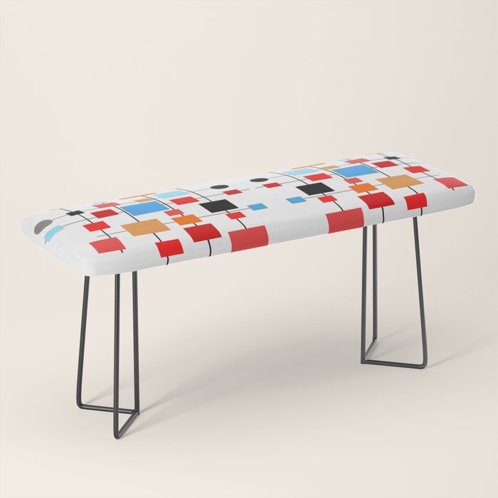 Mid-Century Modern Art 1.3.3 Bench Gallery Image 1