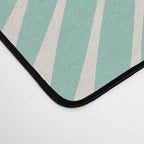 Palm Leaf Pattern - Turquoise Desk Mat Gallery Image 4