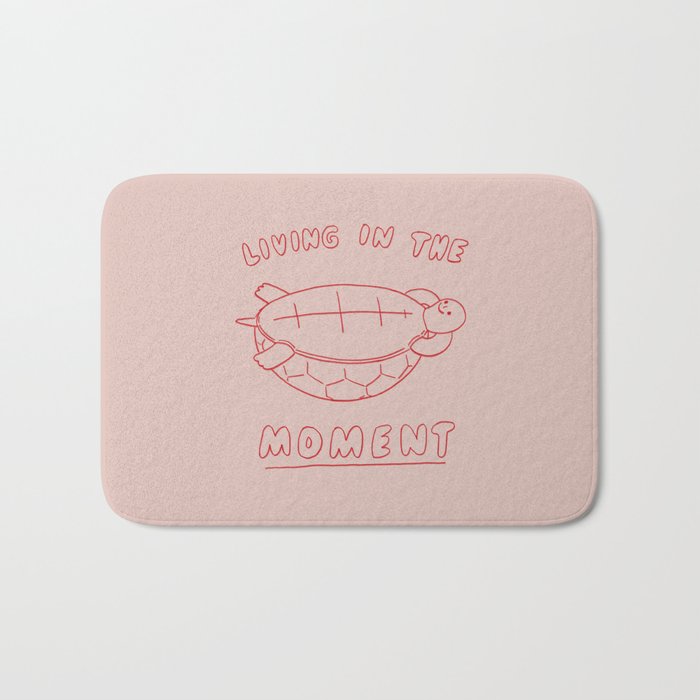 Living in the moment Bath Mat Gallery Image 1