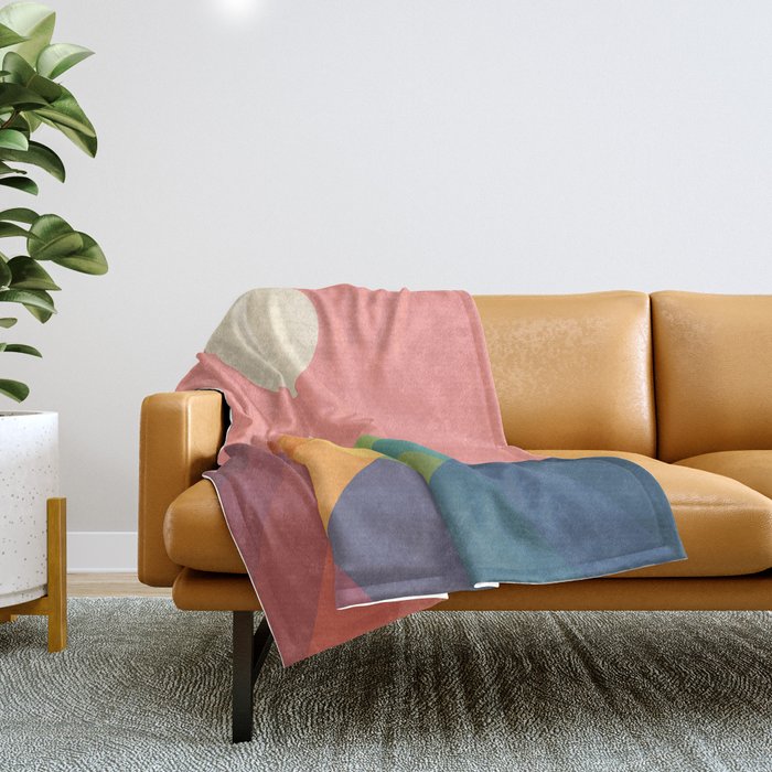 Rainbow Peak Throw Blanket Gallery Image 1