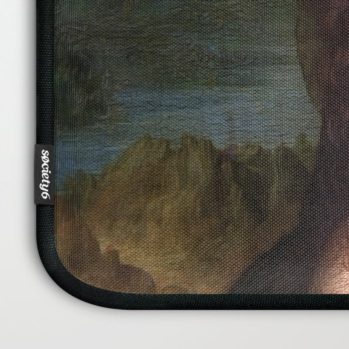  Mona Lisa Bubble Gum Laptop Sleeve Gallery Image 3