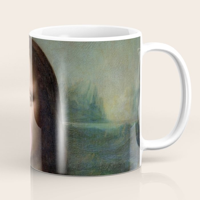 Mona Lisa Bubble Gum Coffee Mug