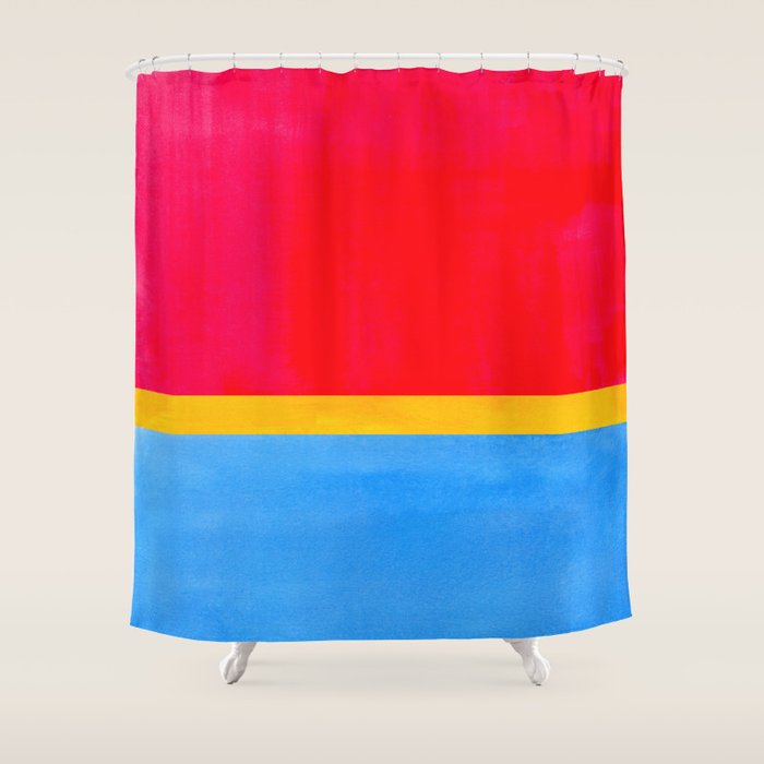 Red Lou Lou  Shower Curtain Gallery Image 1