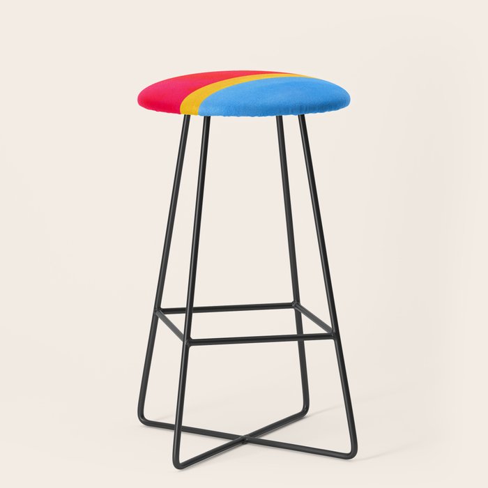 Red Lou Lou  Stool Gallery Image 1