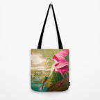 Roseate Spoonbill Bird pink Tote Bag Gallery Image 2