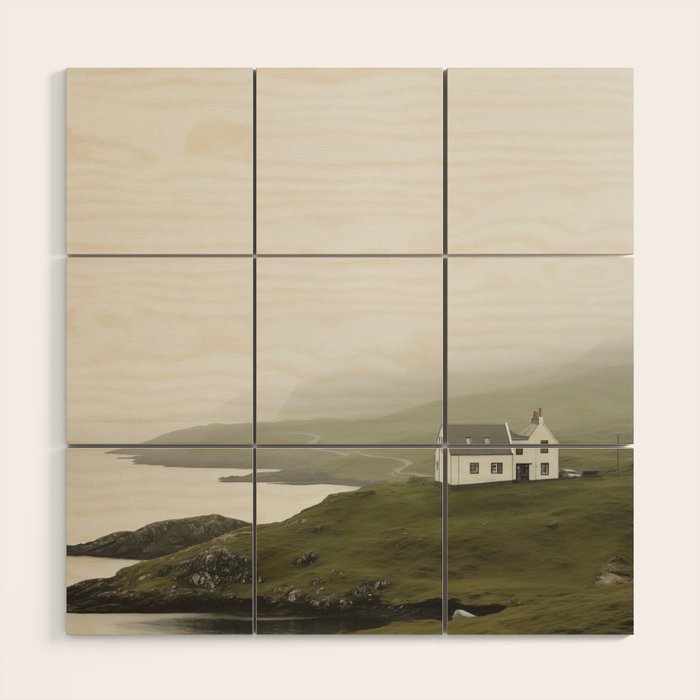 Highland Coast Wood Wall Art Gallery Image 1