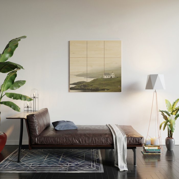 Highland Coast Wood Wall Art Gallery Image 2