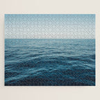 ocean, water, blue sky  -  horizon over water - seascape photography Jigsaw Puzzle Gallery Image 1