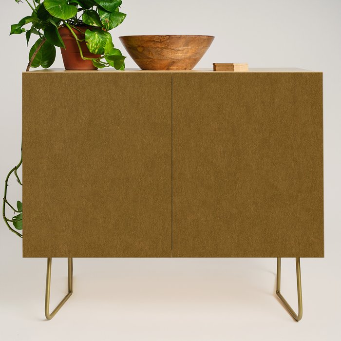 Ochre Velvet Credenza Gallery Image 1