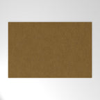 Ochre Velvet Welcome Mat Gallery Image 1