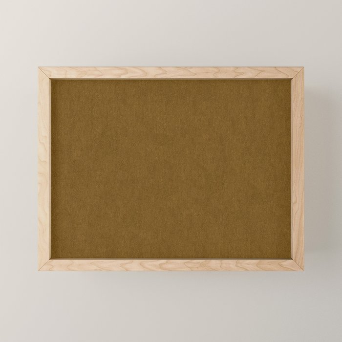Ochre Velvet Mini Art Print Gallery Image 1