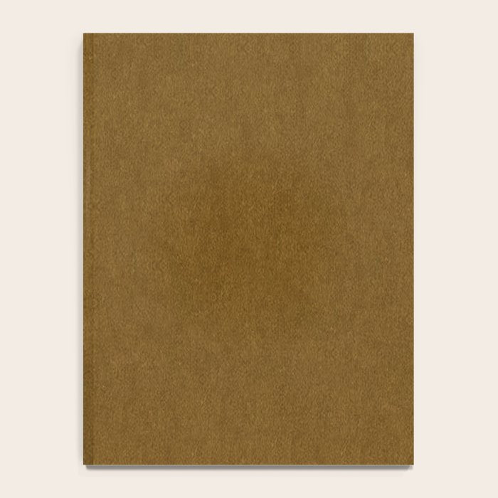 Ochre Velvet Notebook Gallery Image 4