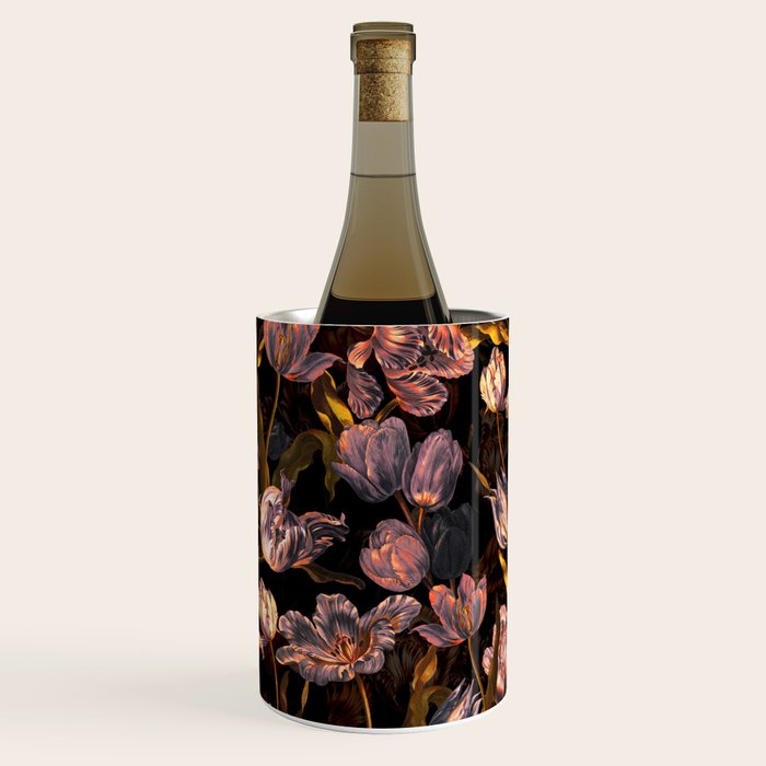 Magic Tulips Pattern II Wine Chiller Gallery Image 3
