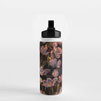 Magic Tulips Pattern II Water Bottle Gallery Image 2
