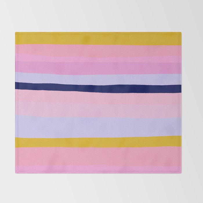 Ojai, california sunset Throw Blanket Gallery Image 2