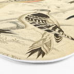 Woodpeckers from The Edinburgh Journal, 1835 (benefitting The Nature Conservancy) Bath Mat Gallery Image 3