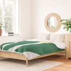 Yellow Sun Green Leaves Minimalism Duvet Cover Gallery Image 2