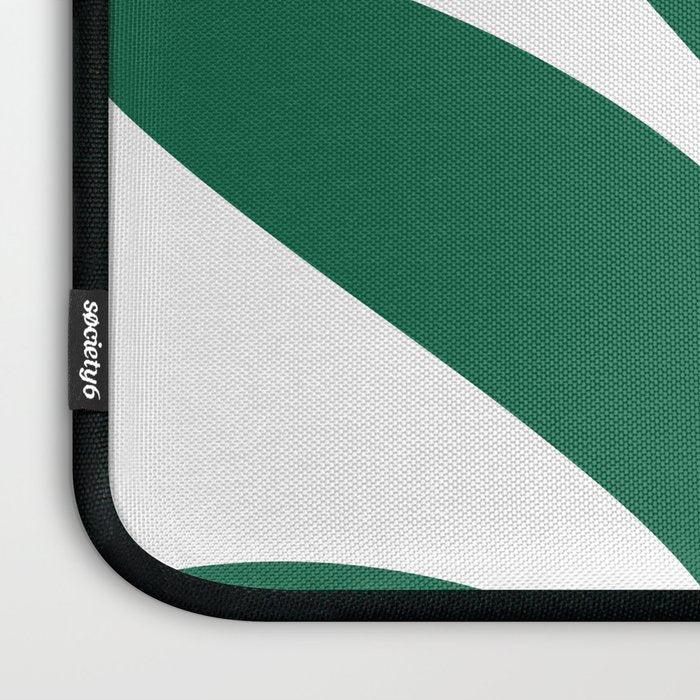 Yellow Sun Green Leaves Minimalism Laptop Sleeve Gallery Image 3