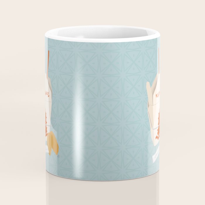Chinese Food Takeout and Fortune Cookie Coffee Mug Gallery Image 4