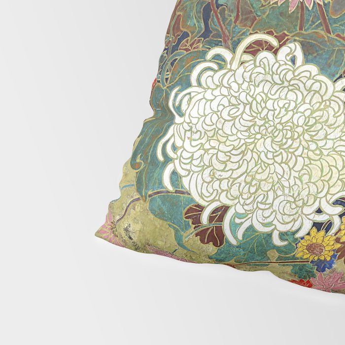 Vivid type flower Japanese painting Pillow Sham Gallery Image 4